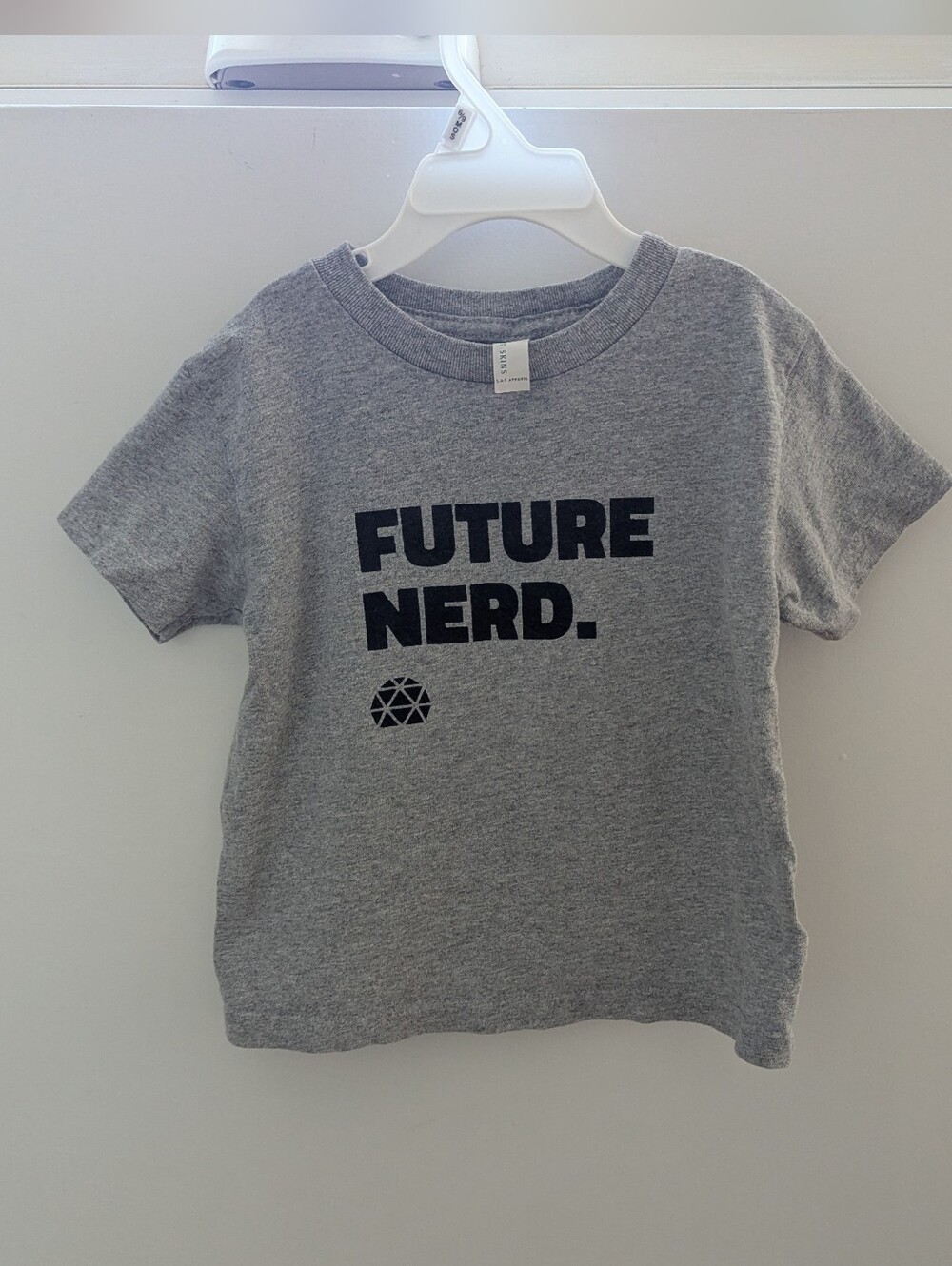 Kids Gray "Future Nerd" Graphic Tee Vancouver Science Center